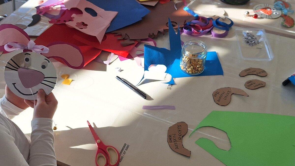 Dem Osterhasen über die Schulter geschaut